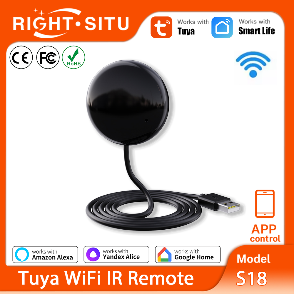 Smart Home Automation Kit - Tuya WiFi IR-afstandsbediening voor slimme huisautomatisering
