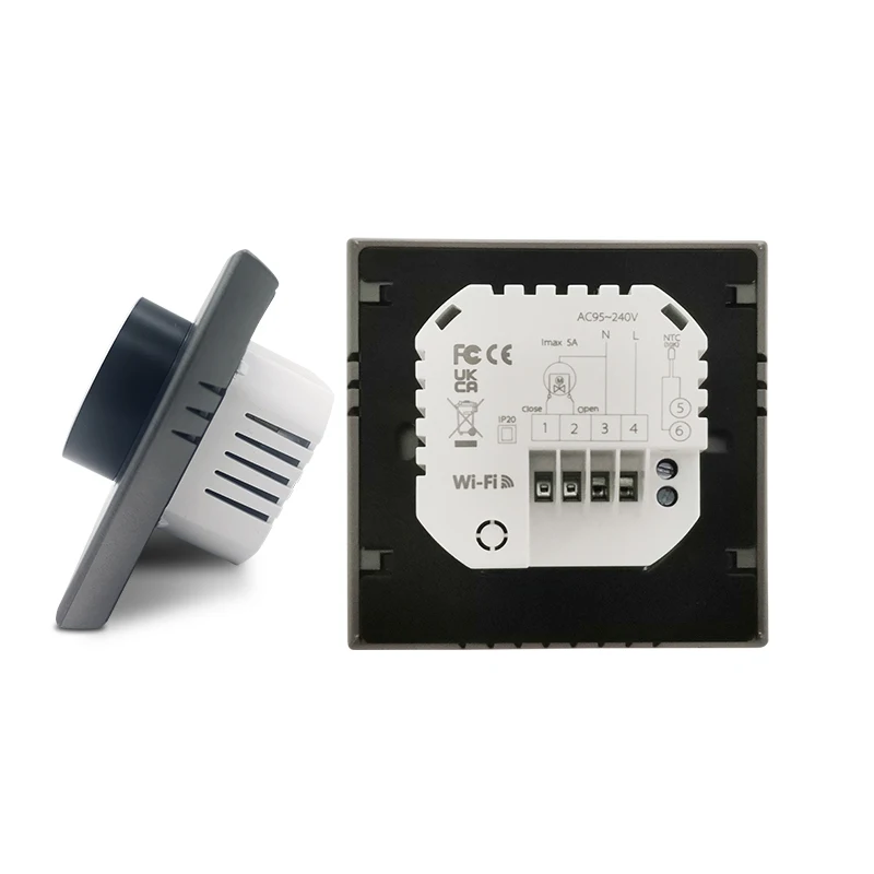 Wifi Thermostat - Op voorraad Tuya Knopthermostaat Vloerverwarmingsregelaar Programmeerbare