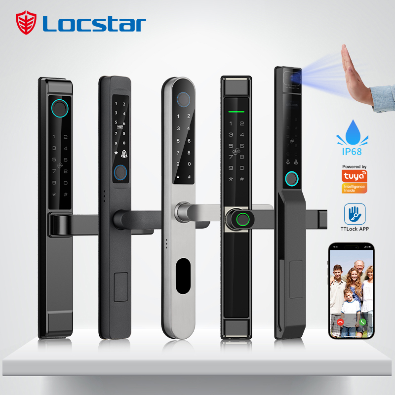 Smart Door Lock Wifi - Slimme, waterdichte, digitale buitendeurvergrendeling van aluminium