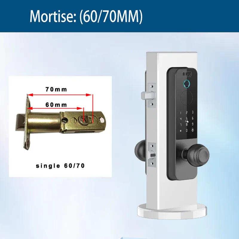 Houten deurslot met gezichtshe - Smart Door Lock Wifi recensie en prijs