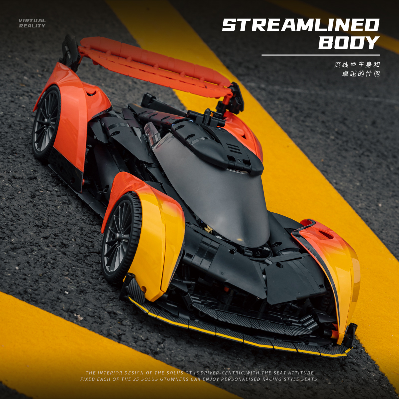 Technic 1:10 MOC McLaren SOLUS - Stem Robotics Kit recensie en prijs