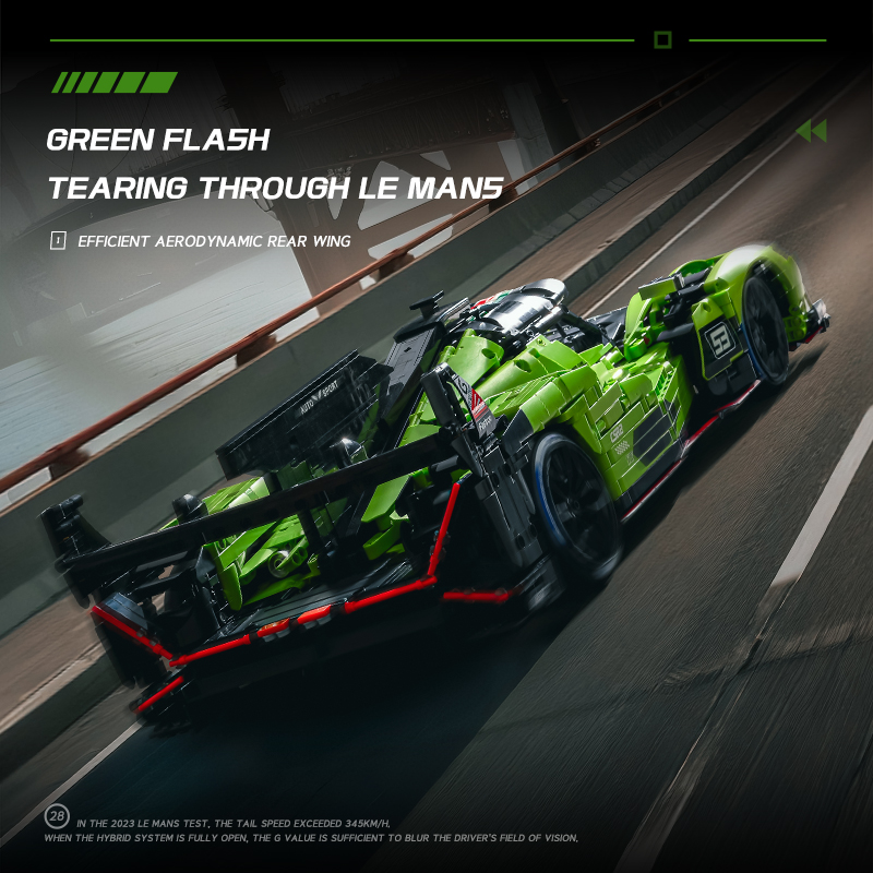 MOC Lamborghini SC63 WEC & IMS - Stem Robotics Kit recensie en prijs