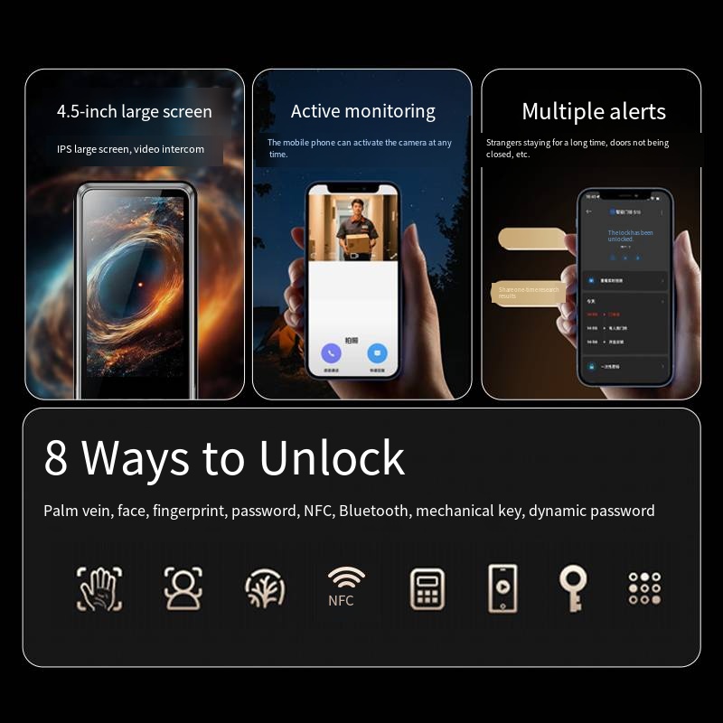YN S11M Smart Home Digitaal El - Smart Door Lock Wifi recensie en prijs