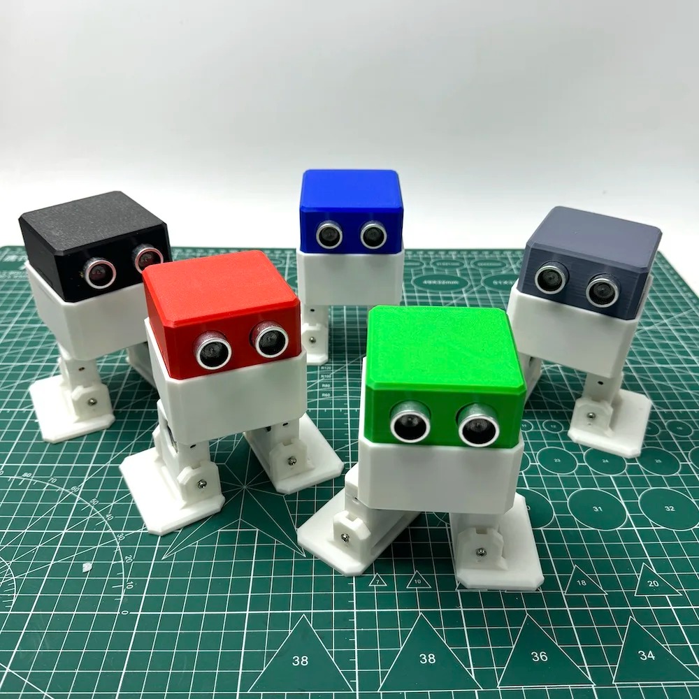 3D-geprinte bipedale robot voo - Stem Robotics Kit recensie en prijs